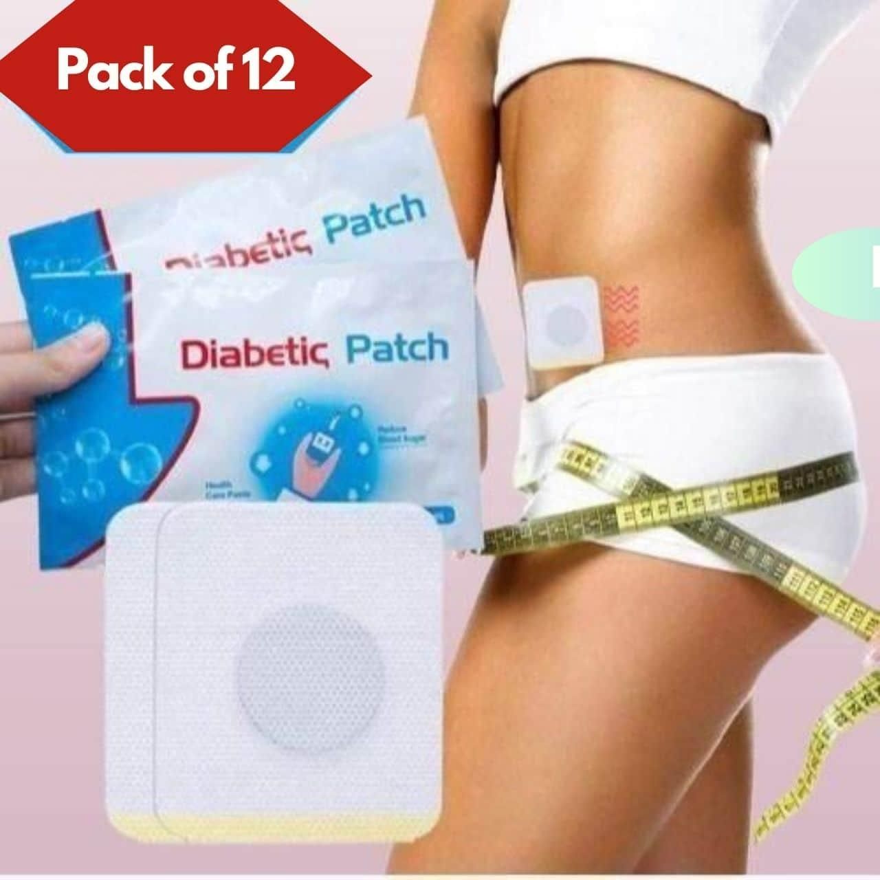 Diabetic Patches Pack of 2 (Per pack 6)