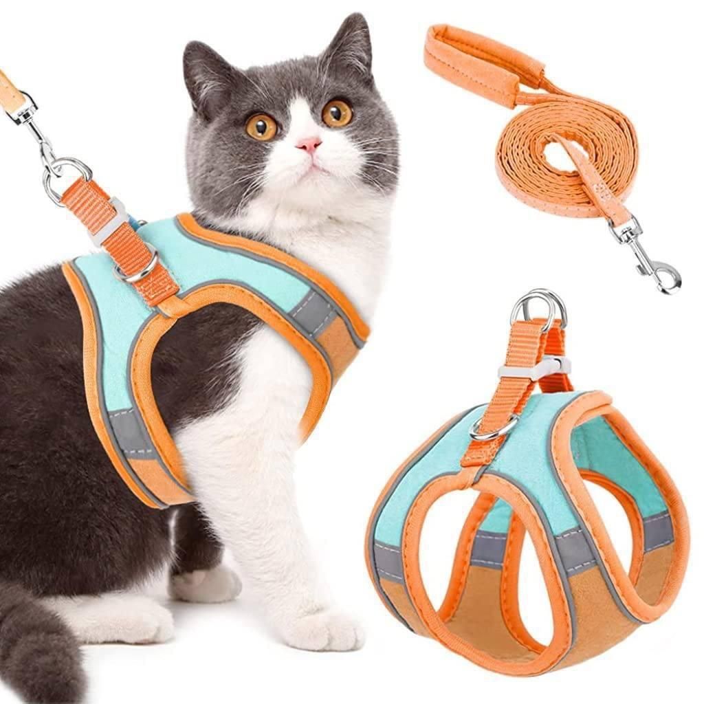 Cat Harness with Leash Adjustable Comfortable