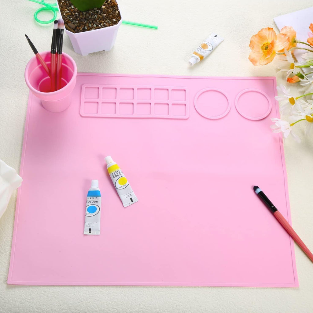 Silicone Craft Mat for Painting Play Doh and Clay for Kids