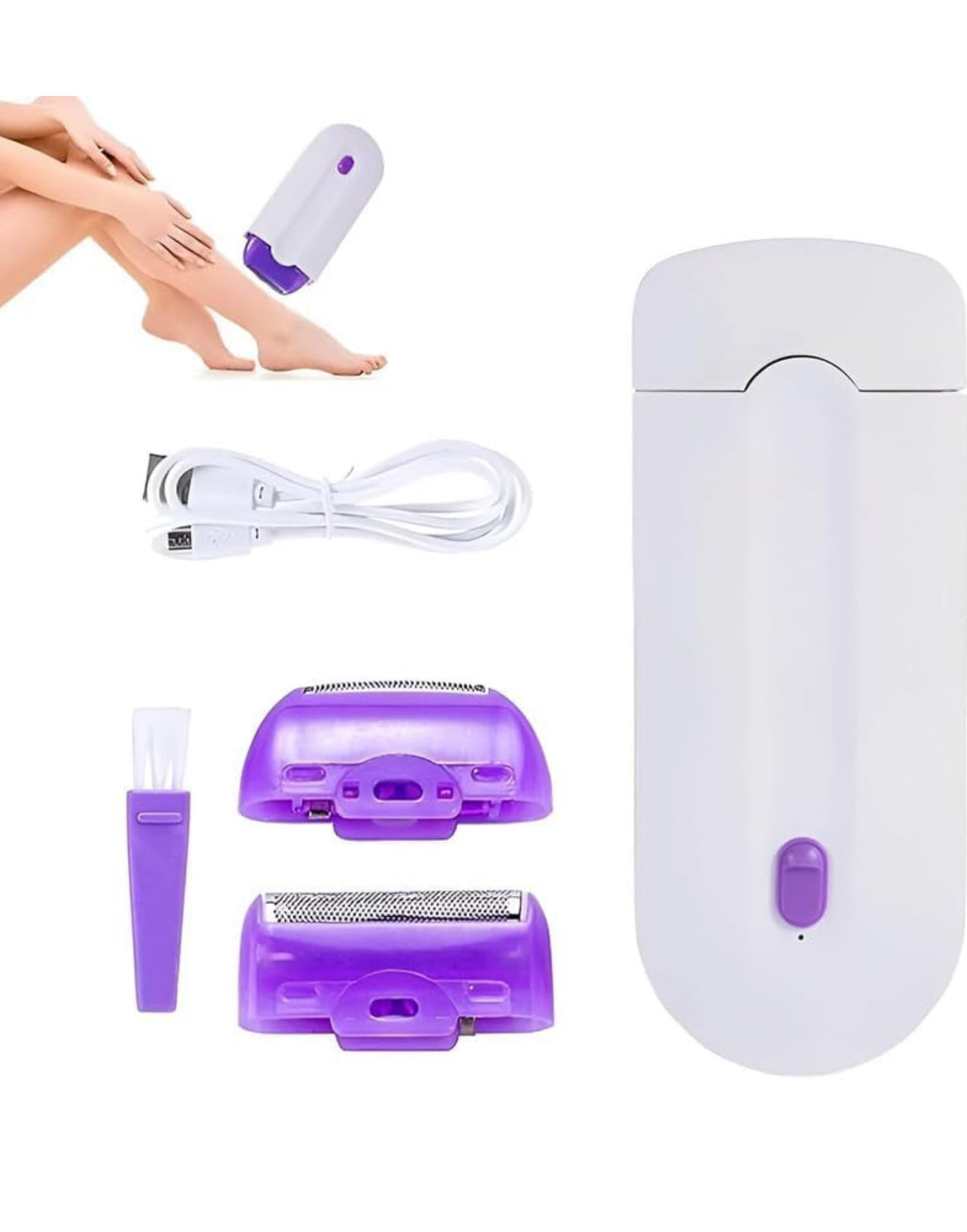 Painless Facial Body Hair Trimmer