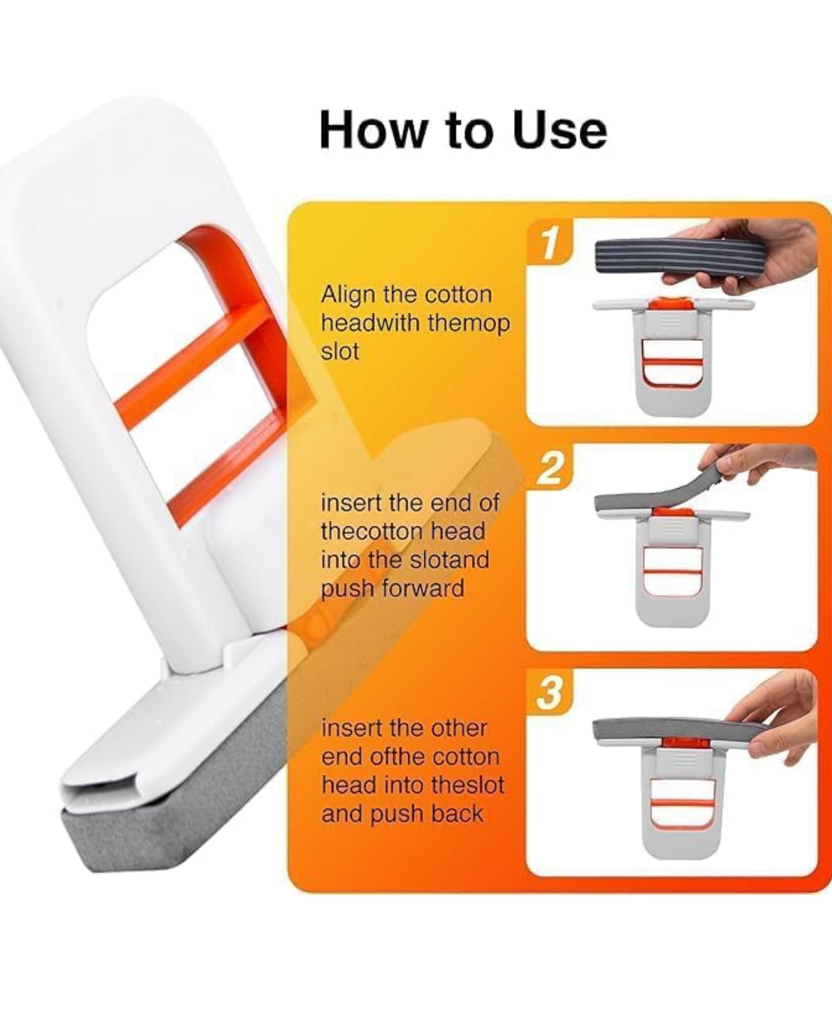 Mini Foldable Desktop Mop