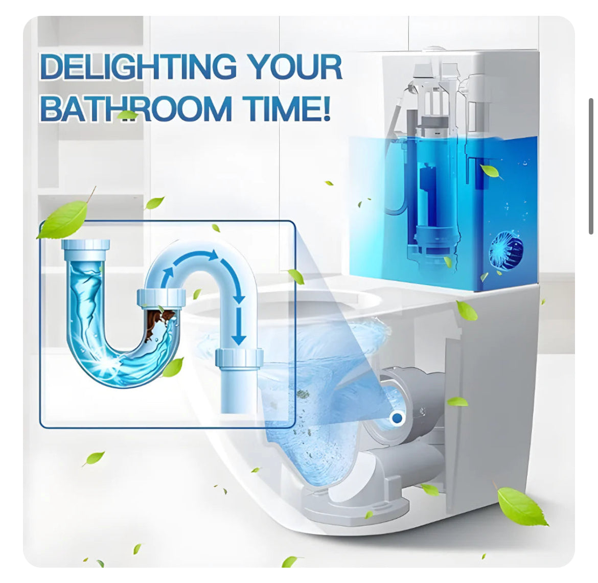 Automatic Toilet Cleaning Tablets