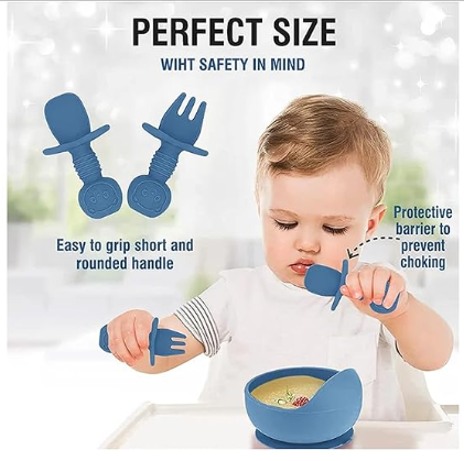 Peeper Silicone Baby Mealtime Kit